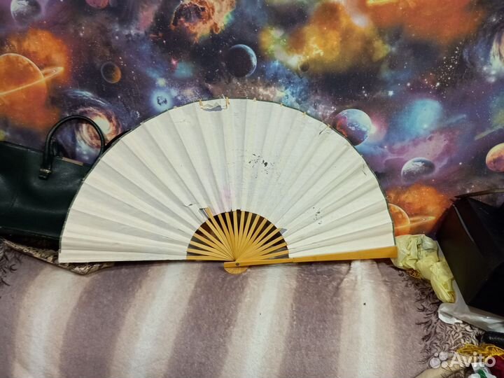 Большой веер на стену