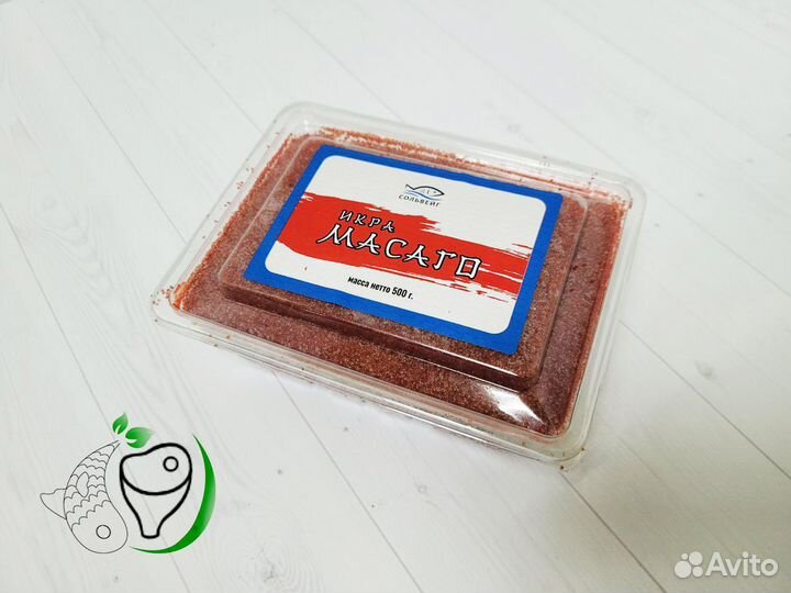 Икра масаго красная/зеленая