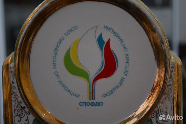 Фарфоровые часы (на ходу)