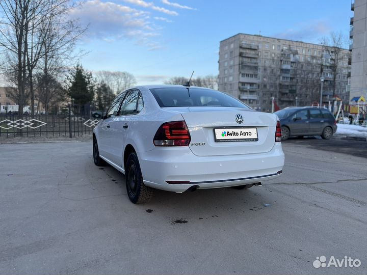 Volkswagen Polo 1.6 AT, 2019, 143 780 км