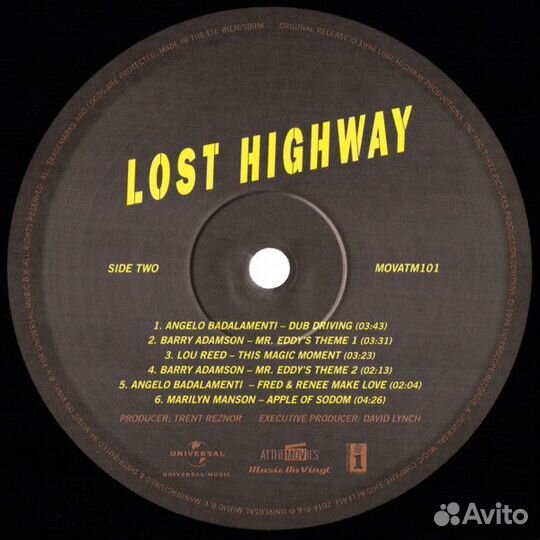 Виниловая пластинка Саундтрек - lсаундтрек Highway (Various Artists) (Black Vinyl 2LP)