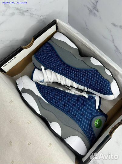 Кроссовки nike air jordan 13 blue