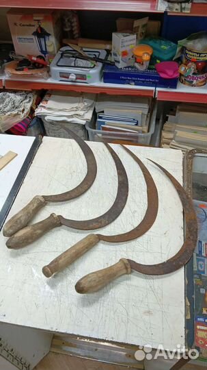 Коса для травы ручная СССР