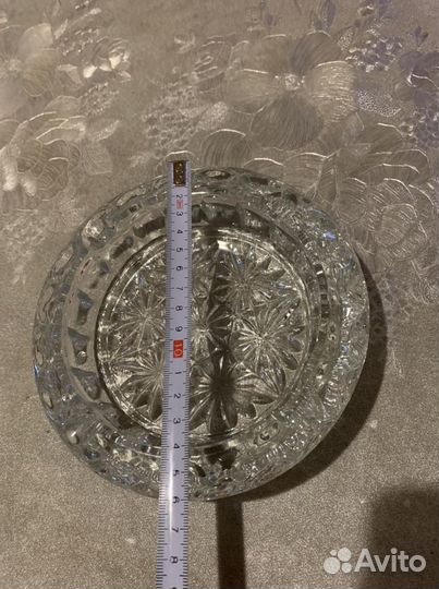 Хрустальная пепельница