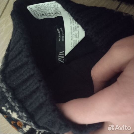 Шапка и снуд для мальчика зима