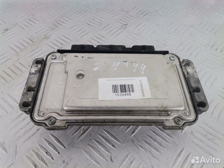 Блок управления двигателем для Peugeot-Citroen 206