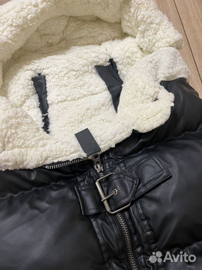 Зимний конверт в коляску на овчине