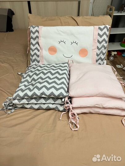 Бортики в детскую кроватку