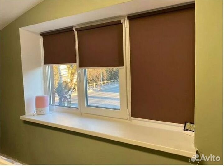 Рулонные шторы на любые окна и балконы