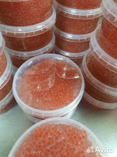 Красная икра горбуши