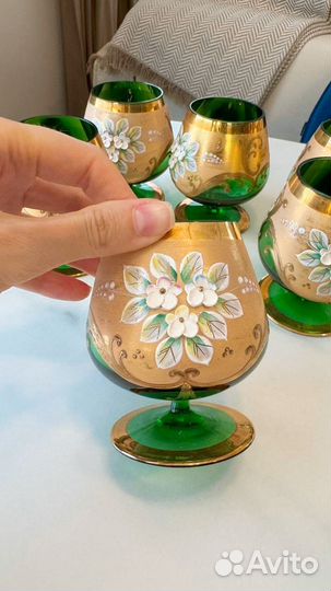 Фужеры бокалы богемия для виски