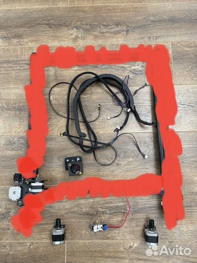 3d принтер Anycubic Chiron на запчасти