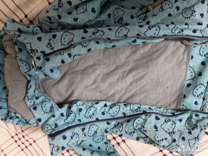 Демисезонный костюм для девочки 92