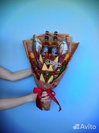 Съедобные букеты, подарочные боксы