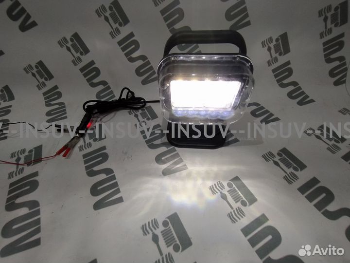 Светодиодный фароискатель на линзах 50W с Д/У