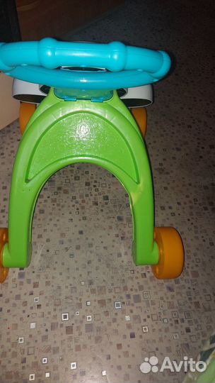 Ходунки каталка fisher price зебра