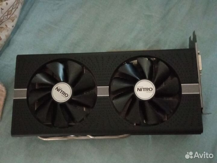 Видеокарта rx 580 8gb Sapphire Nitro