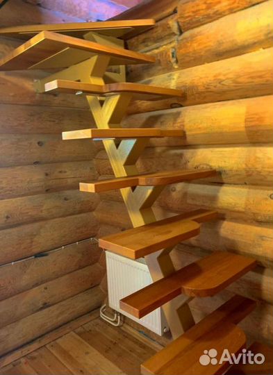 Лестницы с поворотом под ключ