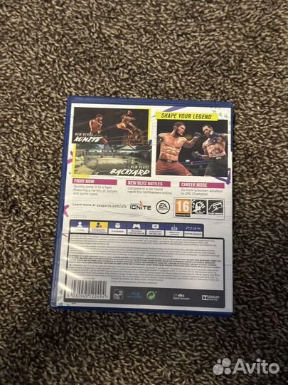 UFC4 ps диск