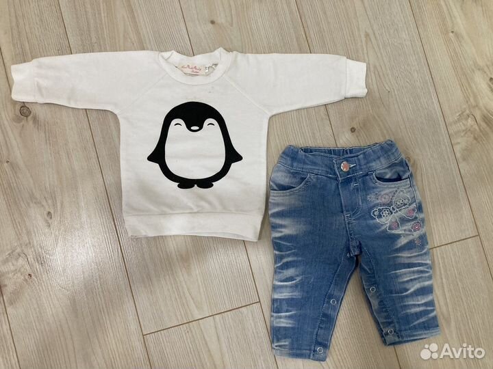 Вещи пакетом на девочку