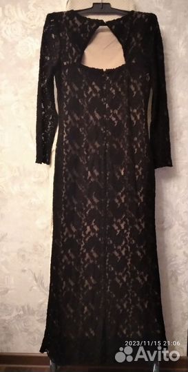 Вечернее платье в пол 46