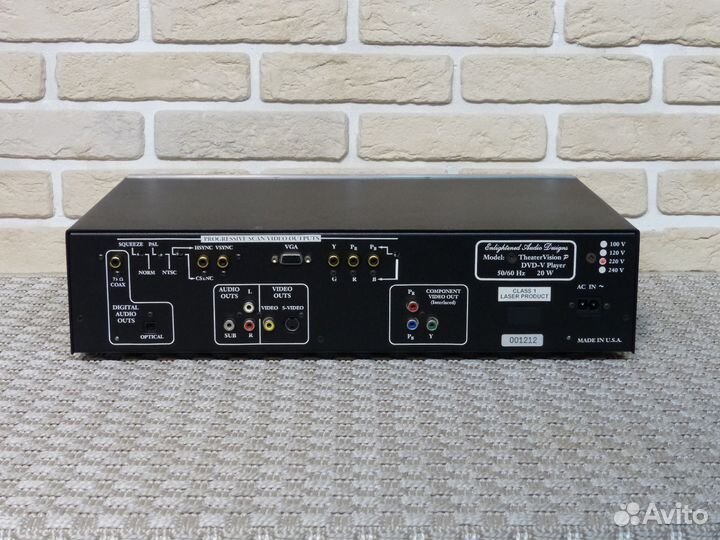 EAD Theater Vision P cdpl DVD плеер Hi-End
