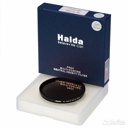 Светофильтр нейтрально-серый Haida Slim proii 55mm