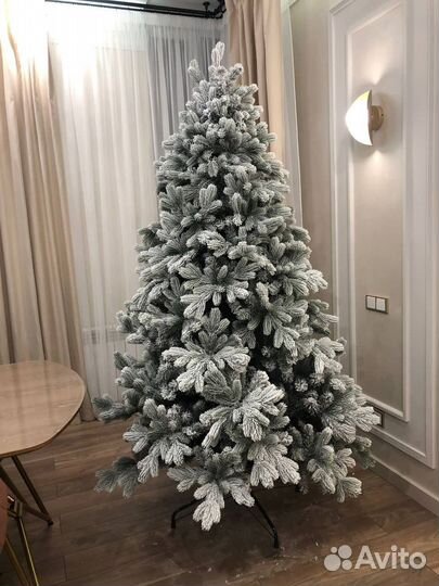 Елка искусственная литая заснеженная