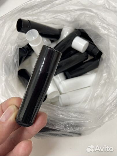 Тубы для помад бальзамов для губ, пчелинный воск