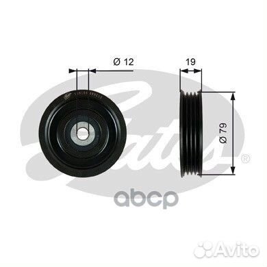 T39184 Натяжитель ремня приводного nissan navar