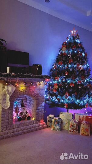 Елка искусственная заснеженная 2022г