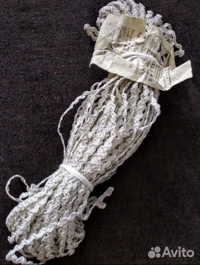 Тесьма. Люрекс. Этикетка. Отделка. Рукоделие. СССР