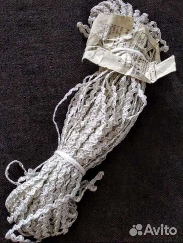 Тесьма. Люрекс. Этикетка. Отделка. Рукоделие. СССР