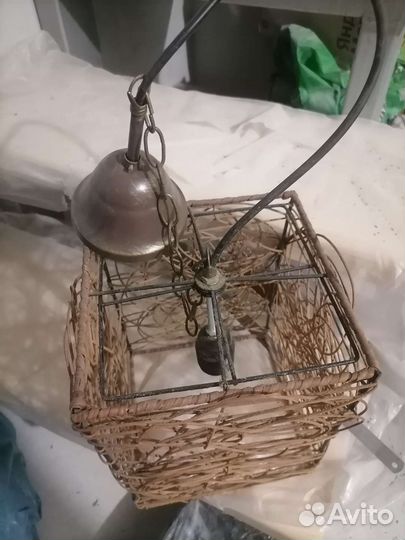 Лампа винтажная советская