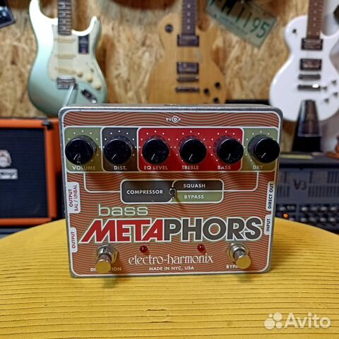 Педаль эффектов Bass Metaphors Electro-harmonix US