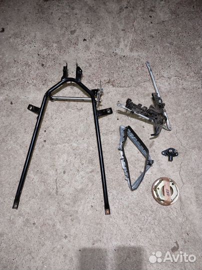 Снегоход brp ski doo skandic 550 запчасти