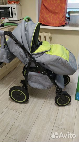 Коляска 2 в 1 adamex enduro