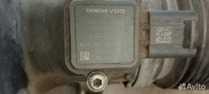 Корпус воздушного фильтра бмв 5 е60