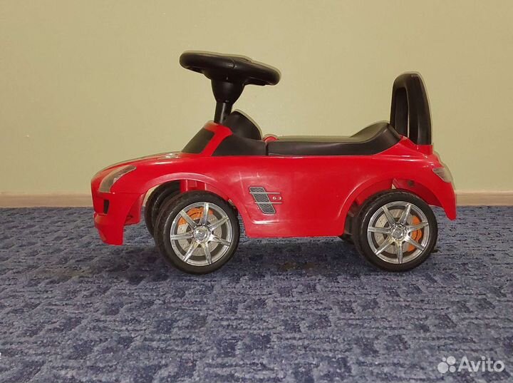 Детская машинка каталка mercedes