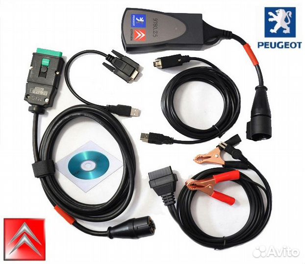 Диагностический сканер Lexia 3 - Pegeout/Citroen