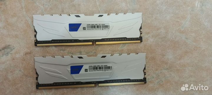 Оперативная память 8гб 2х4