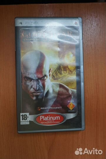 Диск для PSP sony God of War: Chains of Olympus