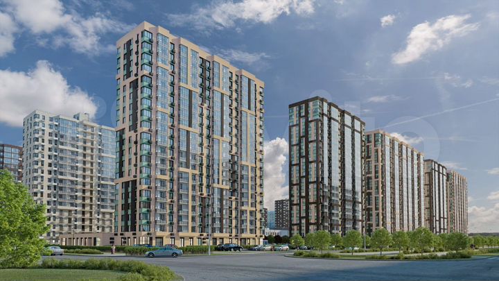 Квартира-студия, 24,8 м², 4/21 эт.