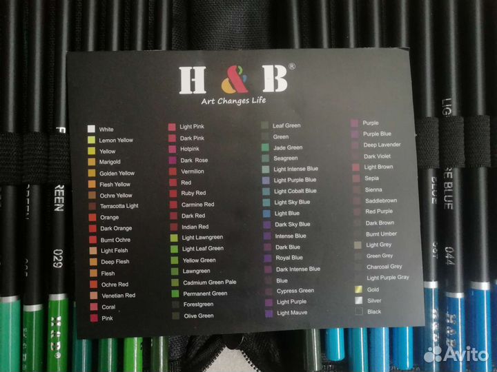 Набор масляных карандашей 72шт