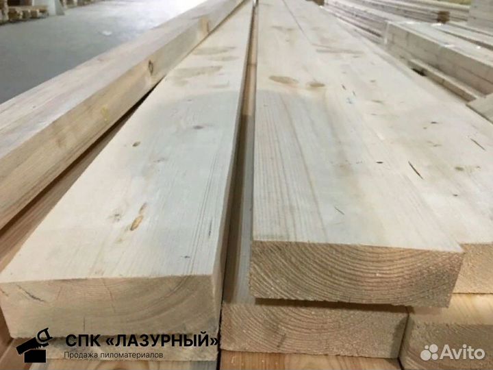 Доска сухая строганная