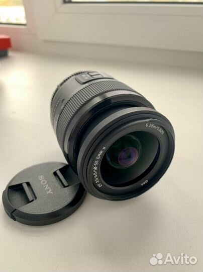 Объектив sony kit 18-55 f3.5-5.6, байонет А