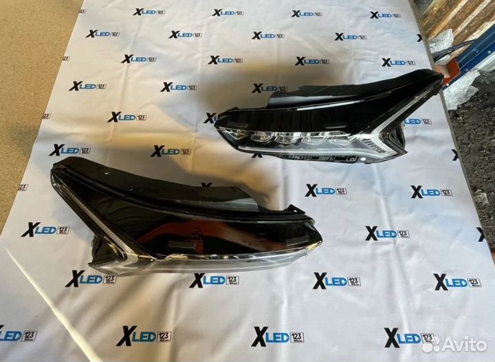 Фара правая левая Kia K5 4 линзы Led