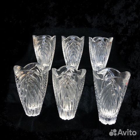 Хрустальные вазы. СССР