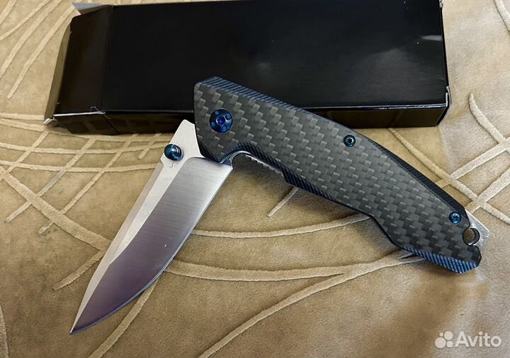 Нож складной Null карбон (2023 год)