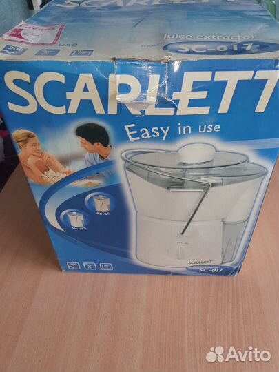 Соковыжималка scarlett